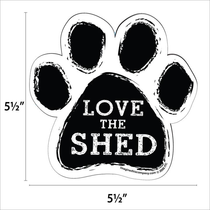 Car Magnet - Love the Shed