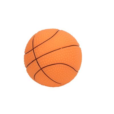 2.5" Vinyl Small Basketball Dog Toy