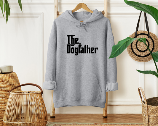 The DogFather Hoodie, Sport Grey
