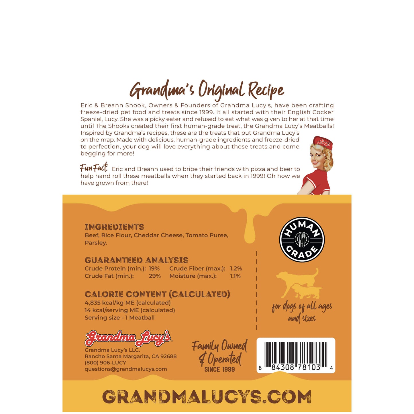 Grandma Lucy's Freeze-Dried Meatballs - Cheeseburgers