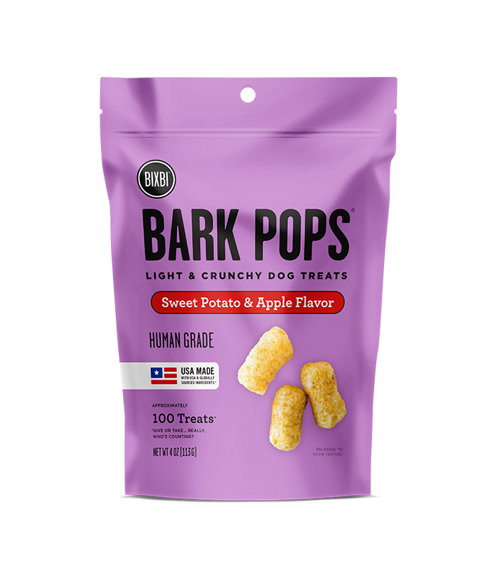 Bixbi Bark Pops - Sweet Potato & Apple 4oz