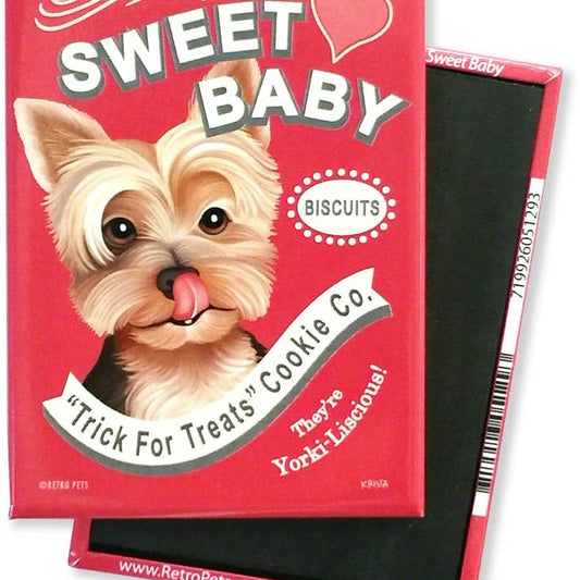 Dog Magnet - Yorkshire Terrier "Sweet Baby Yorkie"