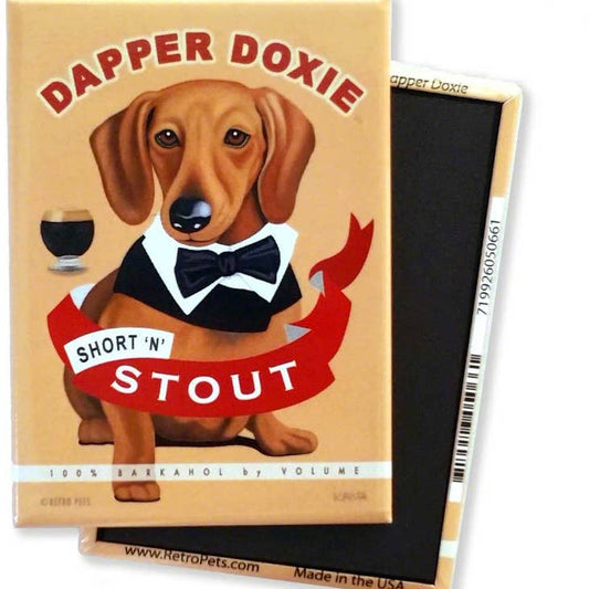Dog Magnet - Dachshund "Dapper Doxie"
