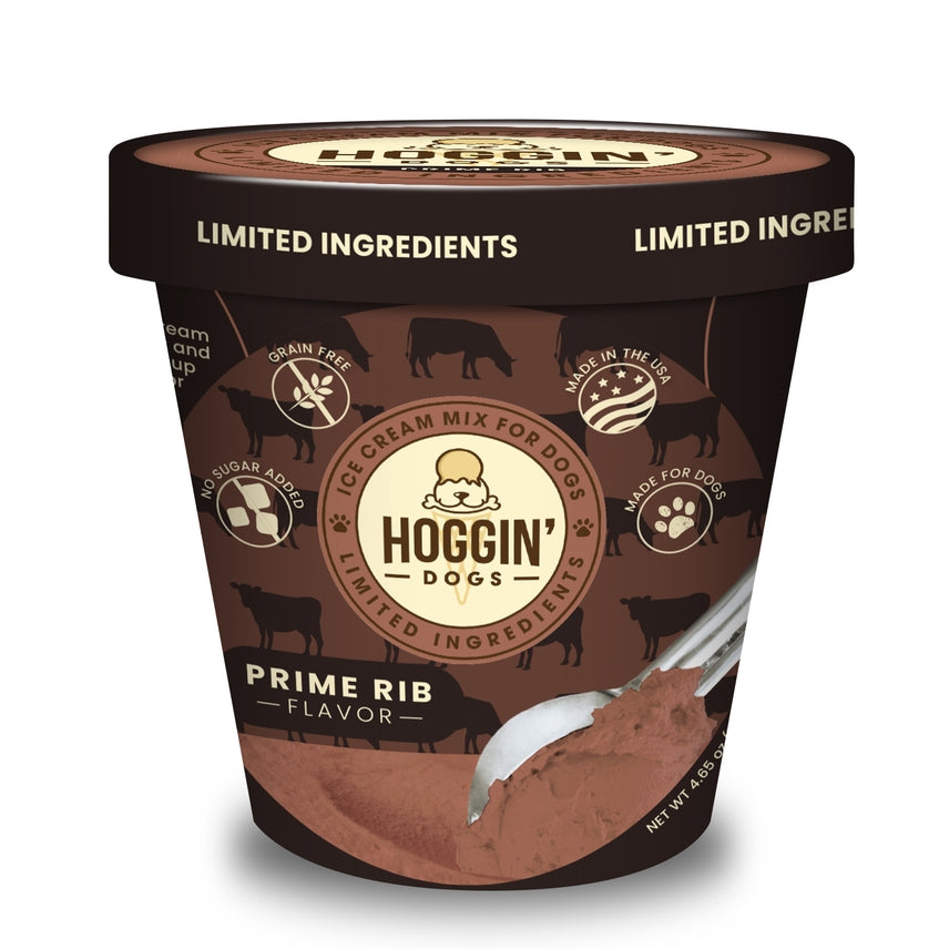 Hoggin' Dogs Ice Cream Mix - Prime Rib