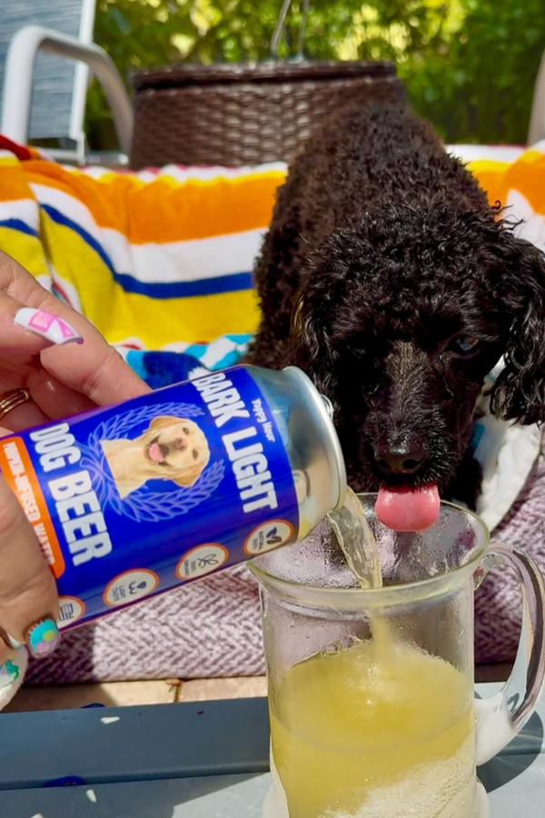 Bark Light Dog Beer 12oz