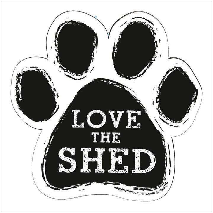 Car Magnet - Love the Shed
