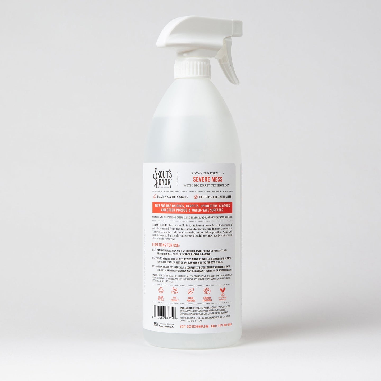 Skout's Honor Severe Mess Stain & Odor Advanced Formula