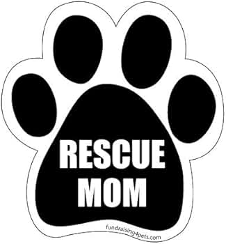Car Magnet - Rescue Mom