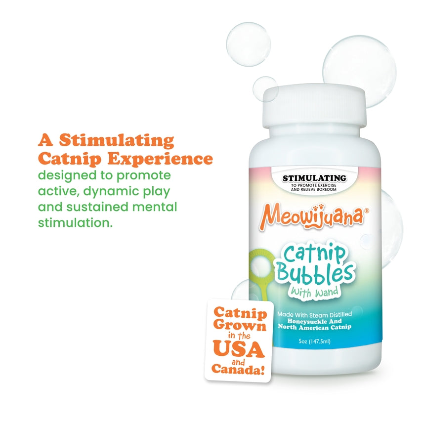 Catnip Bubbles with Honeysuckle 5oz