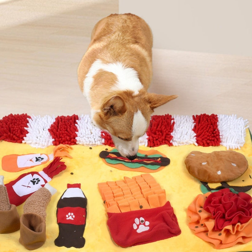 Dog Snuffle Mat - Fast Food Snuffle Mat