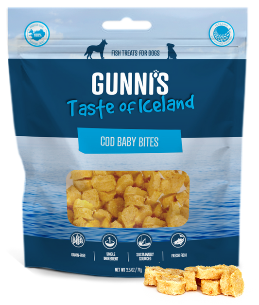 Gunni's Cod Baby Bites 2.5oz