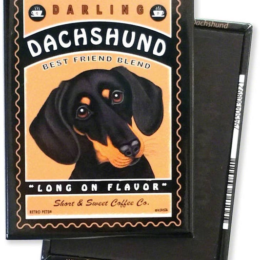 Dog Magnet - Dachshund "Darling Dachshund"
