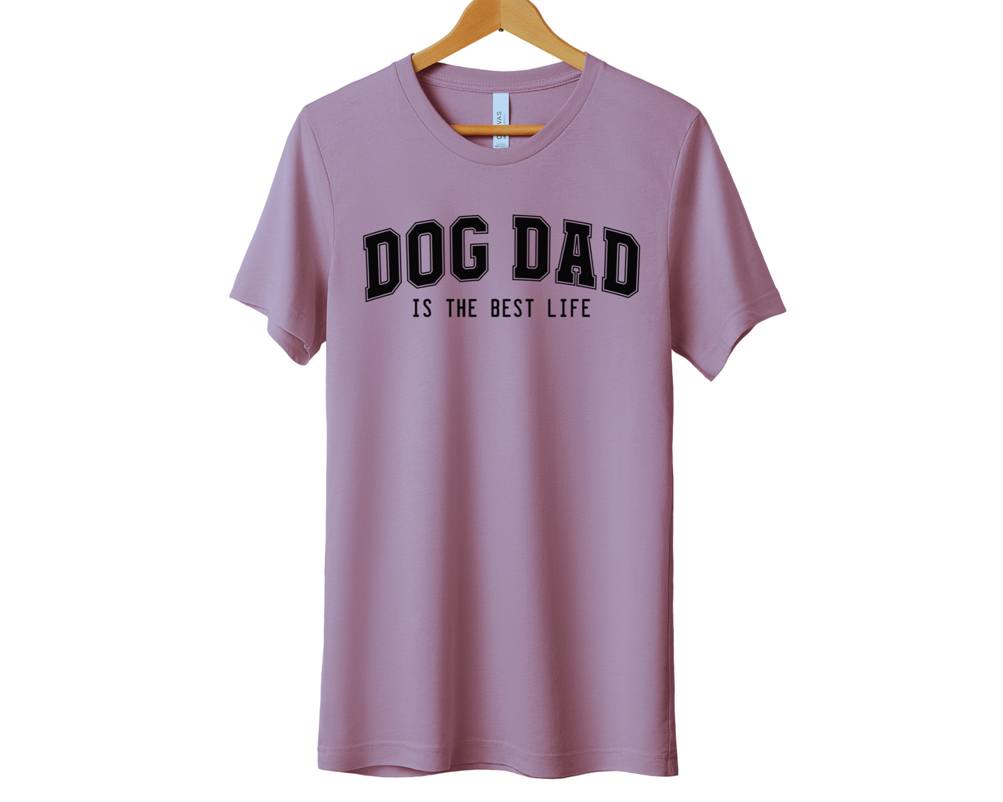 Dog Dad Is The Best Life Tee, Paragon
