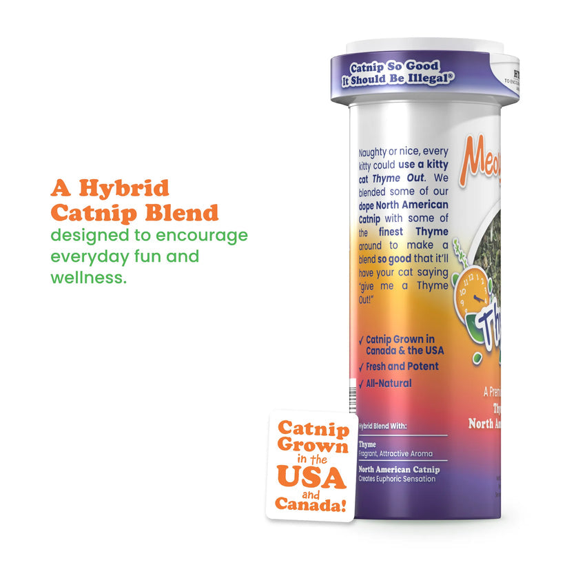 Thyme Out - Catnip and Thyme Blend