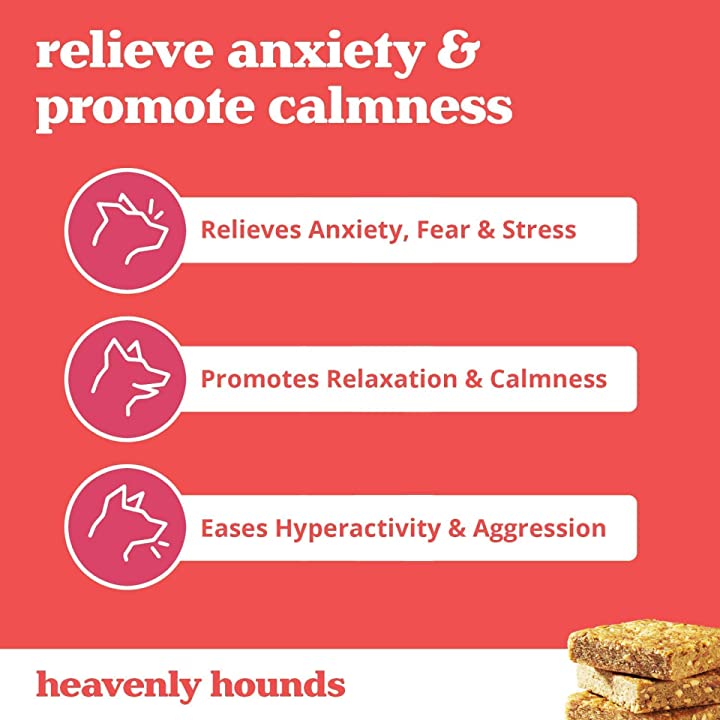 Heavenly Hounds Peanut Butter Flavored Relaxation Square