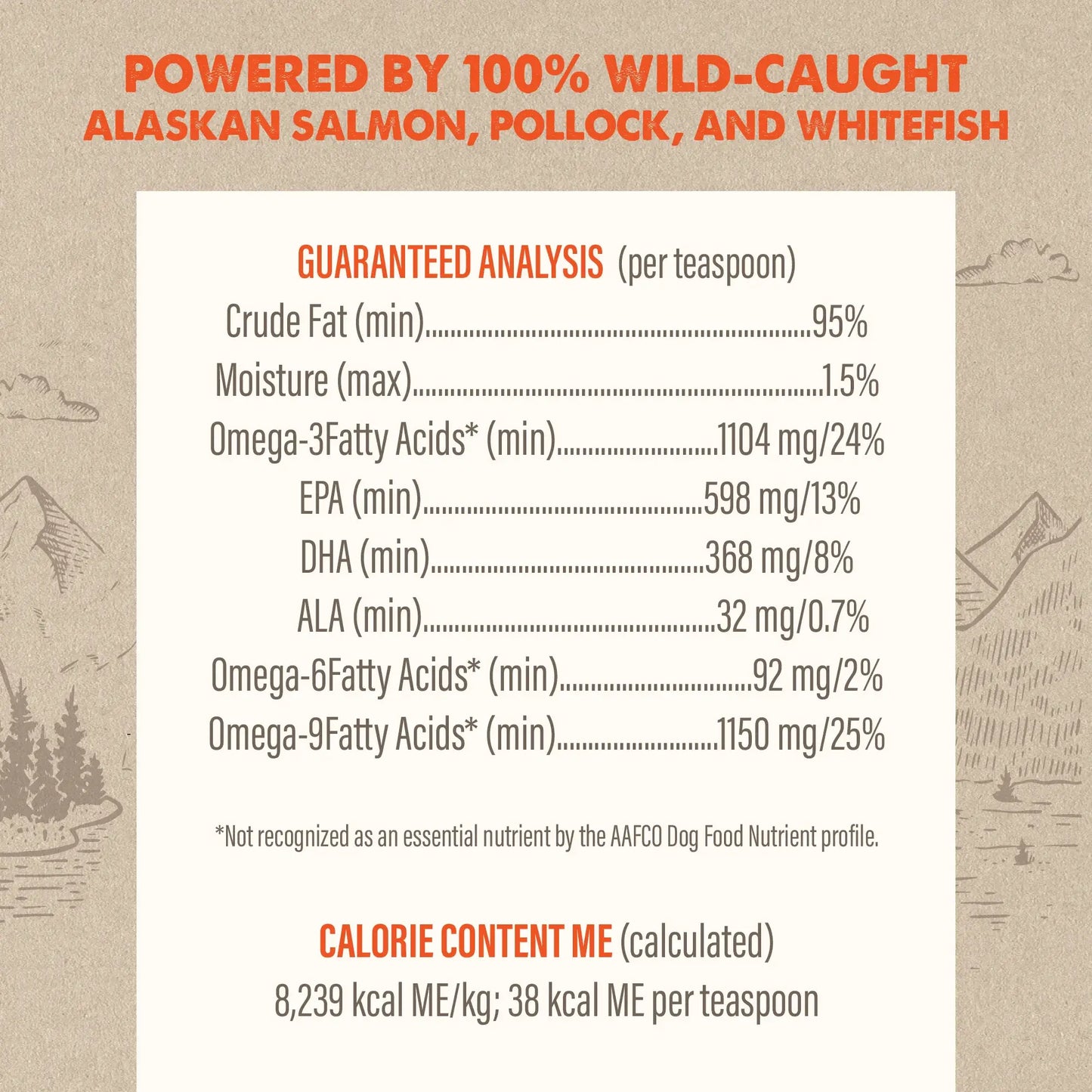 Grizzly Salmon Plus Omega 3-6-9 Food Supplement for Dogs and Cats