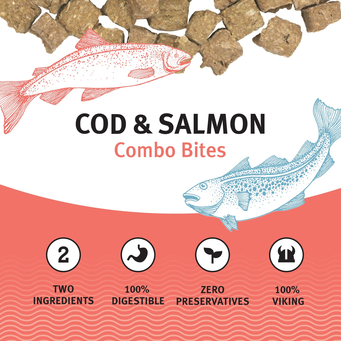 Icelandic+ Cod & Salmon Combo Bites 3.5oz