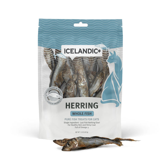Icelandic+ Herring Whole Fish Cat Treats 1.5oz