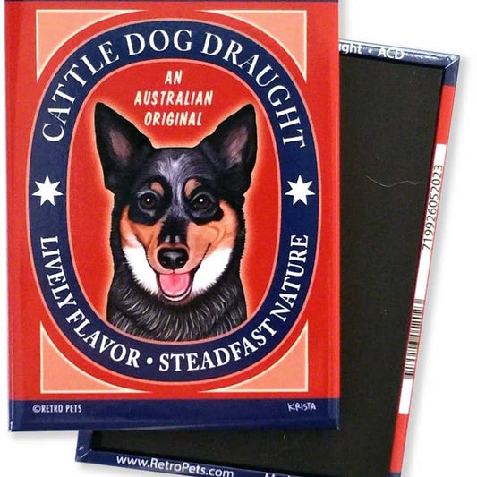 Dog Magnet -Australian Cattledog "Cattle Dog Draught"