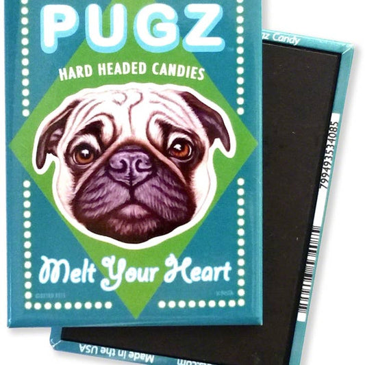 Dog Magnet - Pug "Pugz Candy"