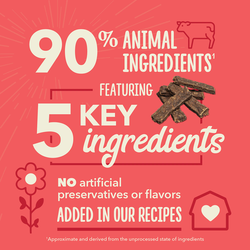 ACANA Chewy Strips Dog Treats, Beef Recipe