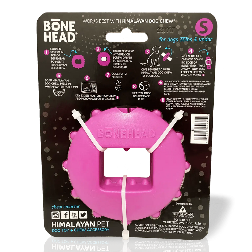 Himalayan Pet Supply - Bonehead Dog Toy, Small