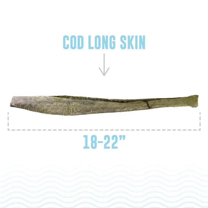 Icelandic+ Cod Long Skin Dog Chew