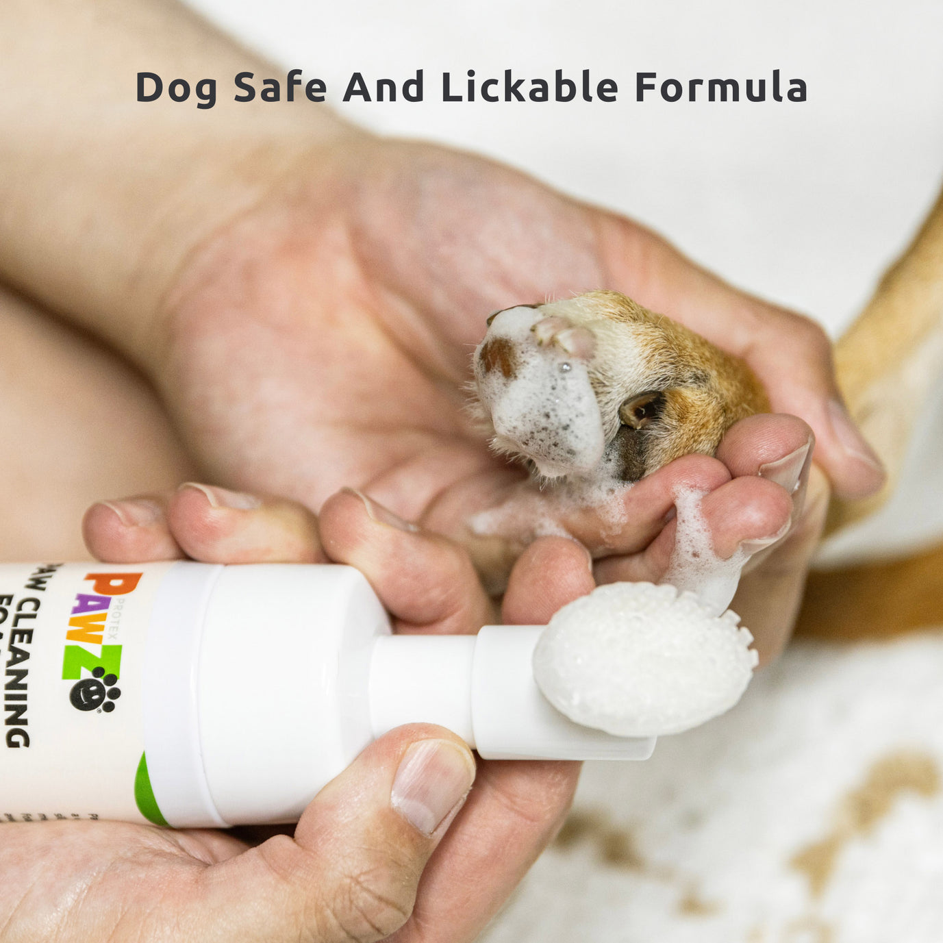 PawZ Foaming Cleanser for Dog Paws