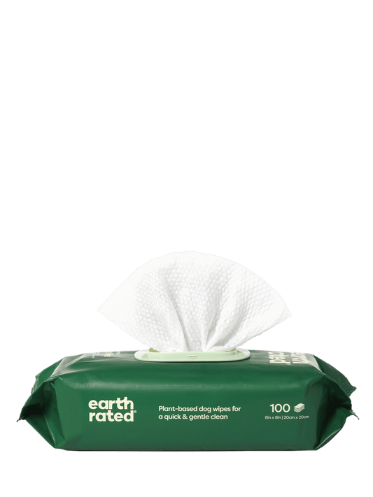 Plant-Based Dog Grooming Wipes 100ct