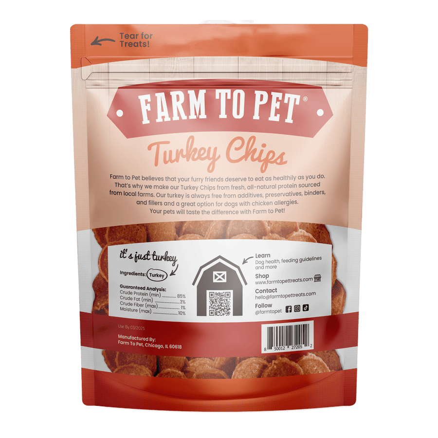 Turkey Chips Dog Treats