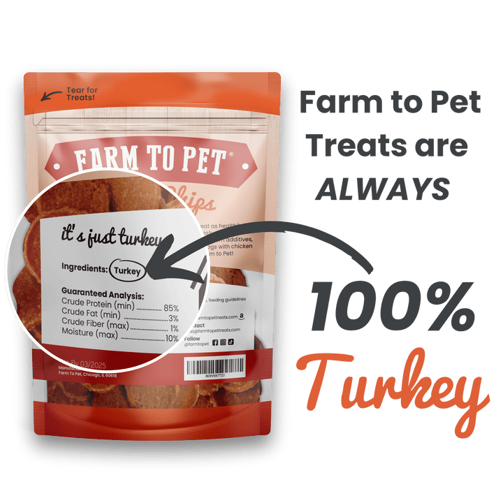 Turkey Chips Dog Treats