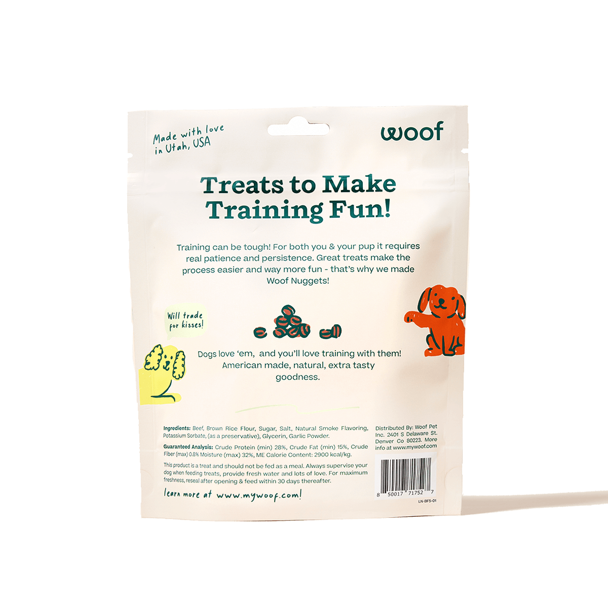 Woof Pet Love Nuggets *