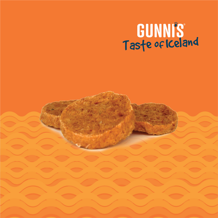 Gunni's Salmon Wafers 5oz