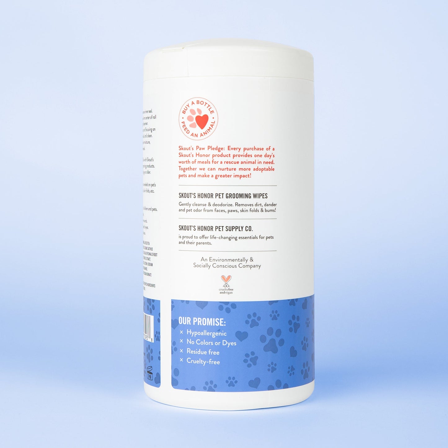 Skout's Honor Pet Grooming Wipes (80ct)