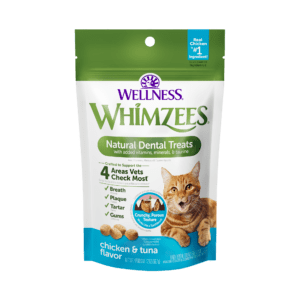 WHIMZEES Natural Cat Dental Treats, Chicken & Tuna 2oz