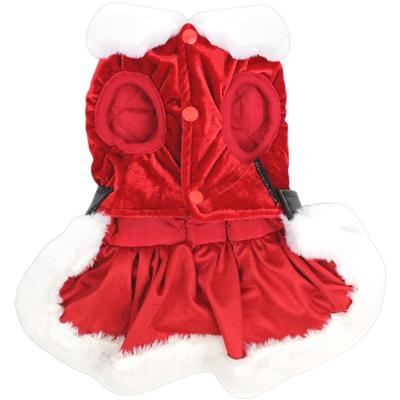 Mrs Claus Suede Dress