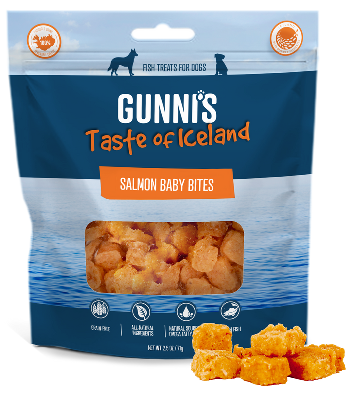 Gunni's Salmon Baby Bites 2.5oz