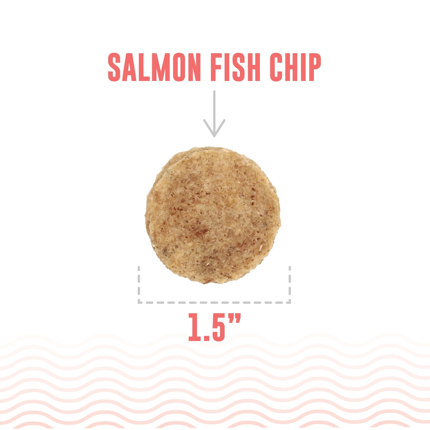 Icelandic+ Salmon Fish Chips Dog Treat 3oz