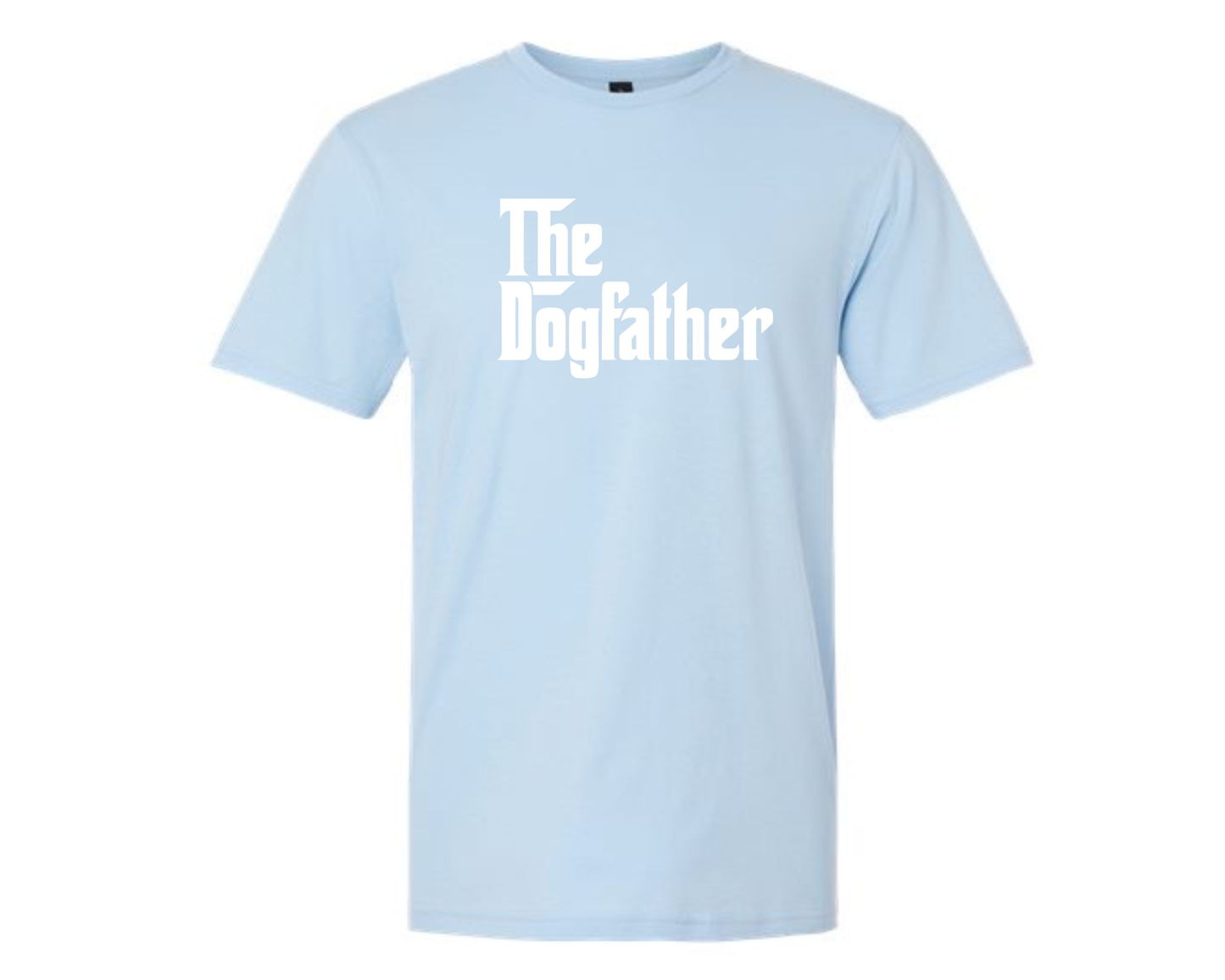 The DogFather Tee | Heather Baby Blue