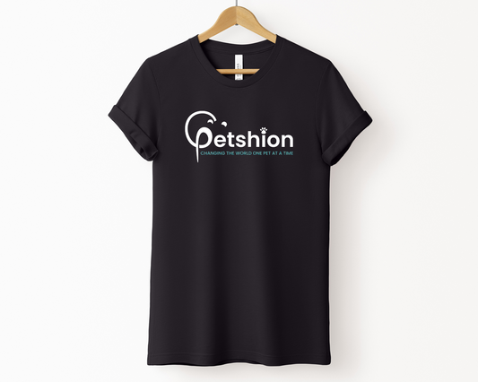 Petshion Logo T-shirt, Black
