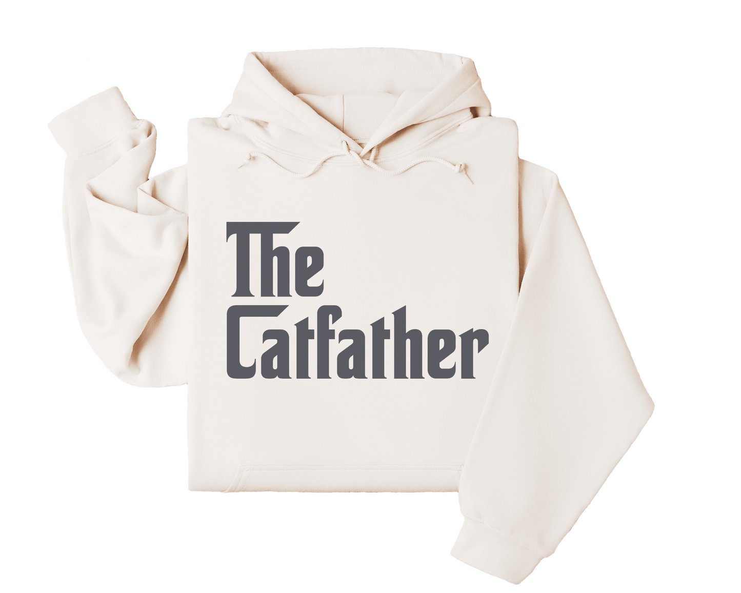The CatFather Hoodie, Cream