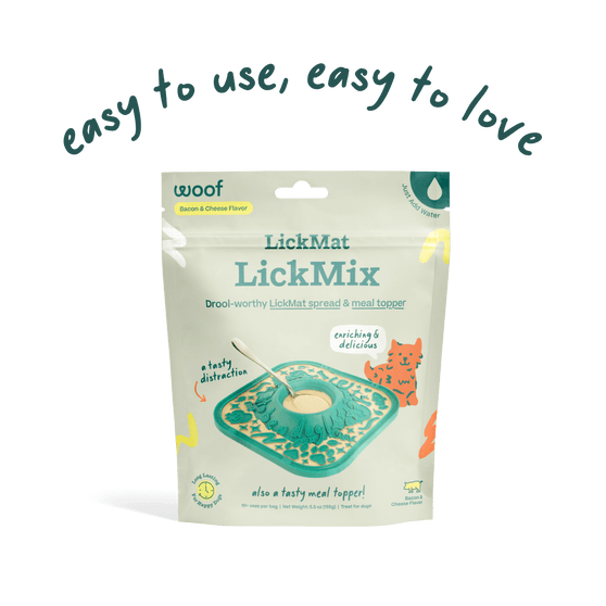 Woof Pet LickMix - Bacon & Cheese 5.5oz