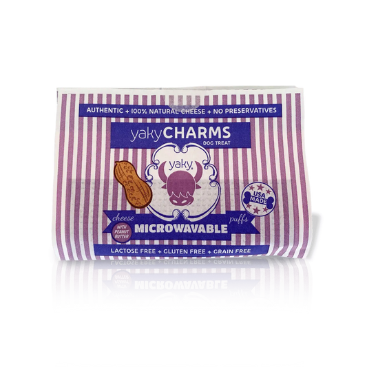 Himalayan Pet Supply Yaky Charms Peanut Butter Cheese Puff, Doggie Pawp-corn