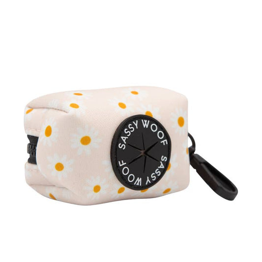 Dog Waste Bag Holder - Dainty Daisy