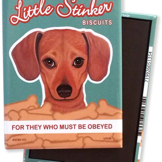 Dog Magnet - Dachshund "Little Stinker"