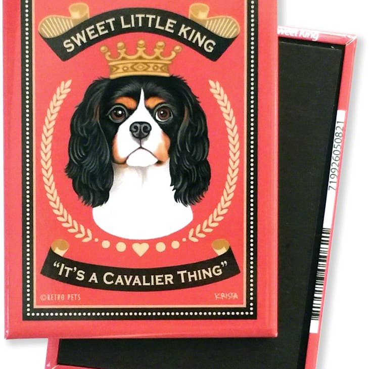 Dog Magnet - Cavalier King Charles "Sweet Little King"