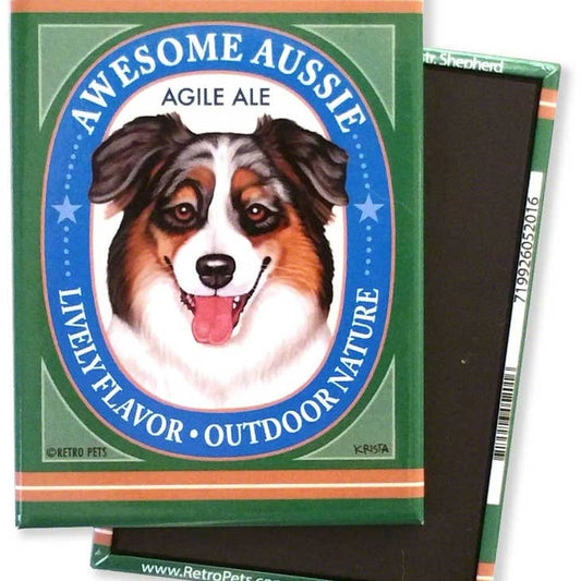 Dog Magnet -Australian Shepherd "Awesome Aussie"
