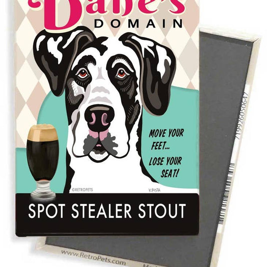 Dog Magnet - Great Dane "Spot Stealer Stout"