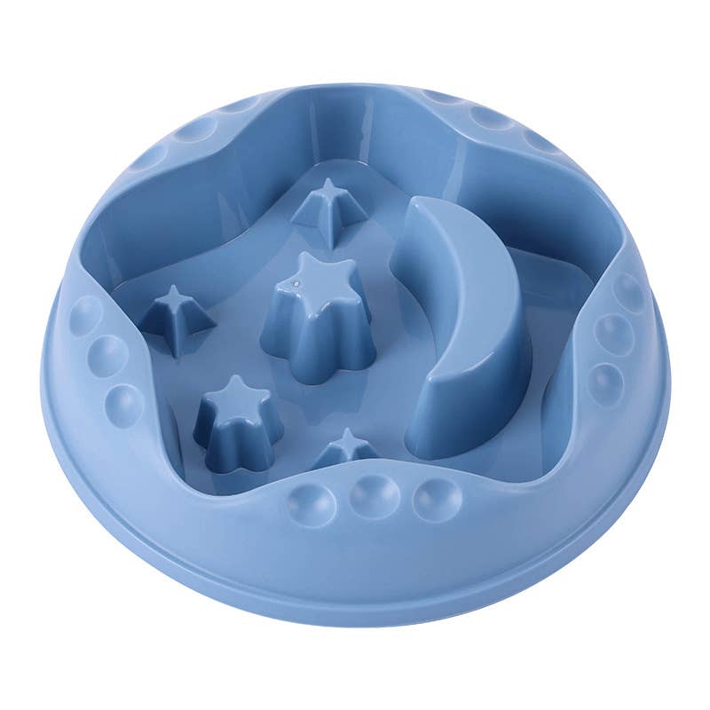 Slow Feeder Pet Bowl - Star Moon