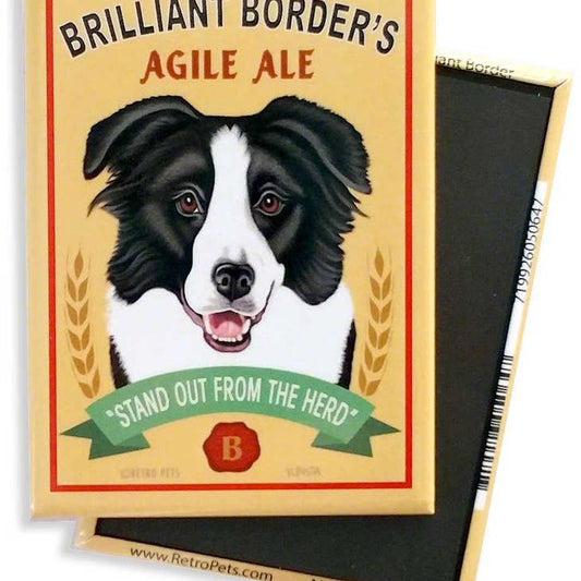 Dog Magnet - Border Collie "Brilliant Border"